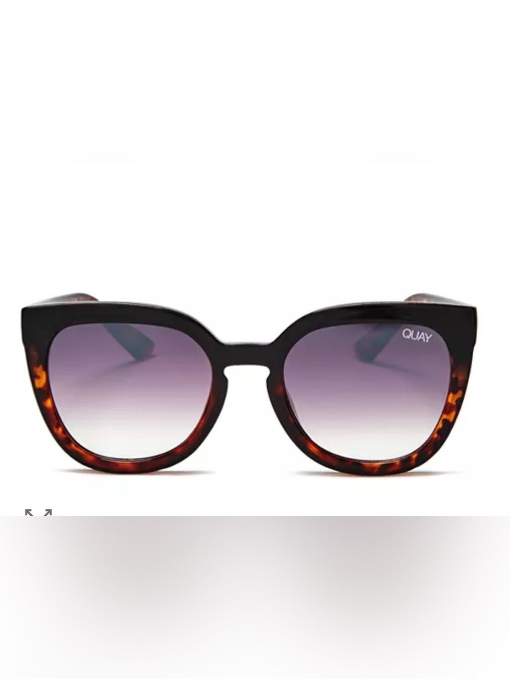 NWOT Quay Noosa Cat Eye Sunglasses, 55mm